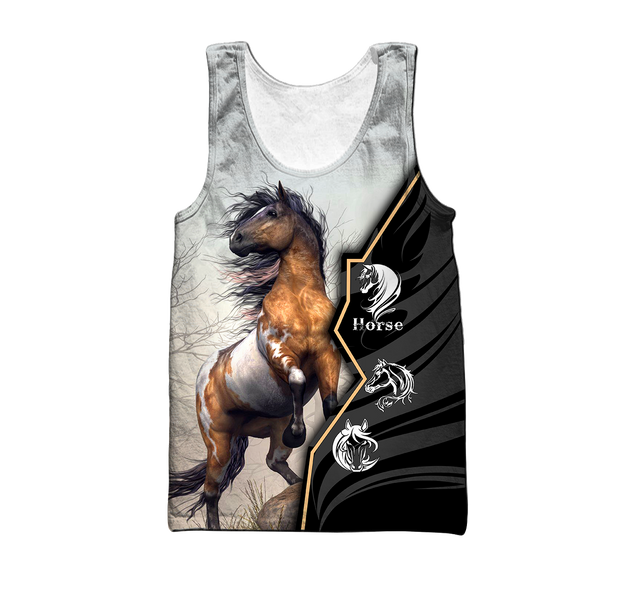 Beautiful Horse 3D All Over Printed shirt for Men and Women Pi040104-Apparel-NNK-Hoodie-S-Vibe Cosy™