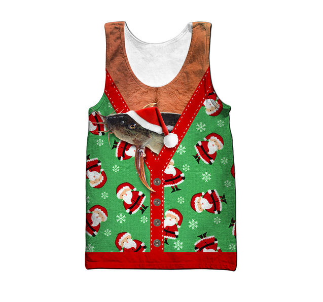 Fishing HC - Catfish Ugly Christmas Shirt Pi131102 - Amaze Style™-Apparel