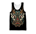 Samurai Tattoo Art Hoodie T Shirt For Men and Women HAC220602-NM-Apparel-NM-Tank Top-S-Vibe Cosy™
