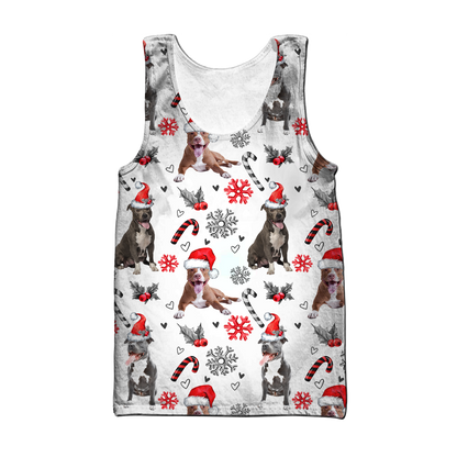 Pit Bull Christmas Unisex Shirts Pi17102002