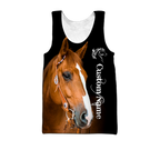 Horse Custom Name 3D All Over Printed Shirts For Men and Women TA09282001
