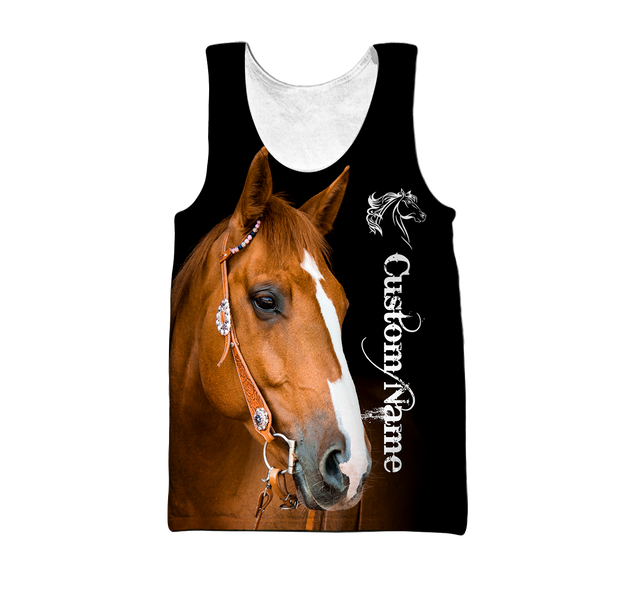 Horse Custom Name 3D All Over Printed Shirts For Men and Women TA09282001