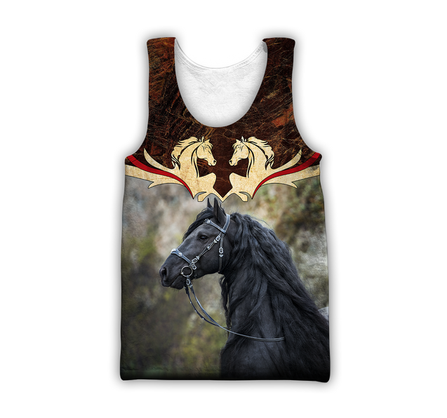 Love Horse 3D All Over Printed Shirts  Hoodie MP09082001S2