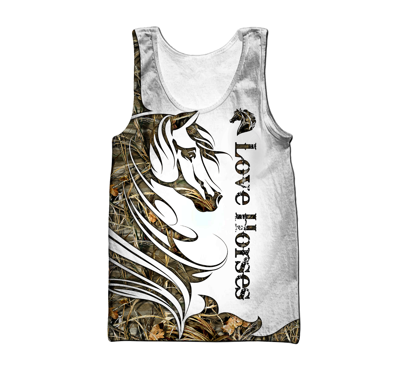 Horse Camo Pattern 3D All Over Printed Shirts Pi050501 - Amaze Style™-Apparel