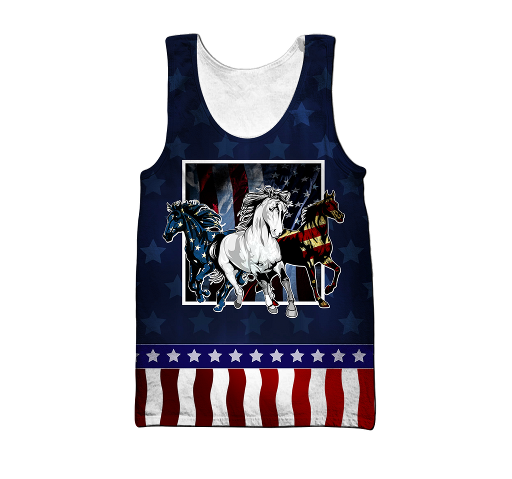 Horses Flag 3D All Over Printed Shirts Pi16062001-Apparel-TA-Hoodie-S-Vibe Cosy™