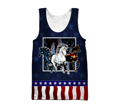 Horses Flag 3D All Over Printed Shirts Pi16062001-Apparel-TA-Hoodie-S-Vibe Cosy™