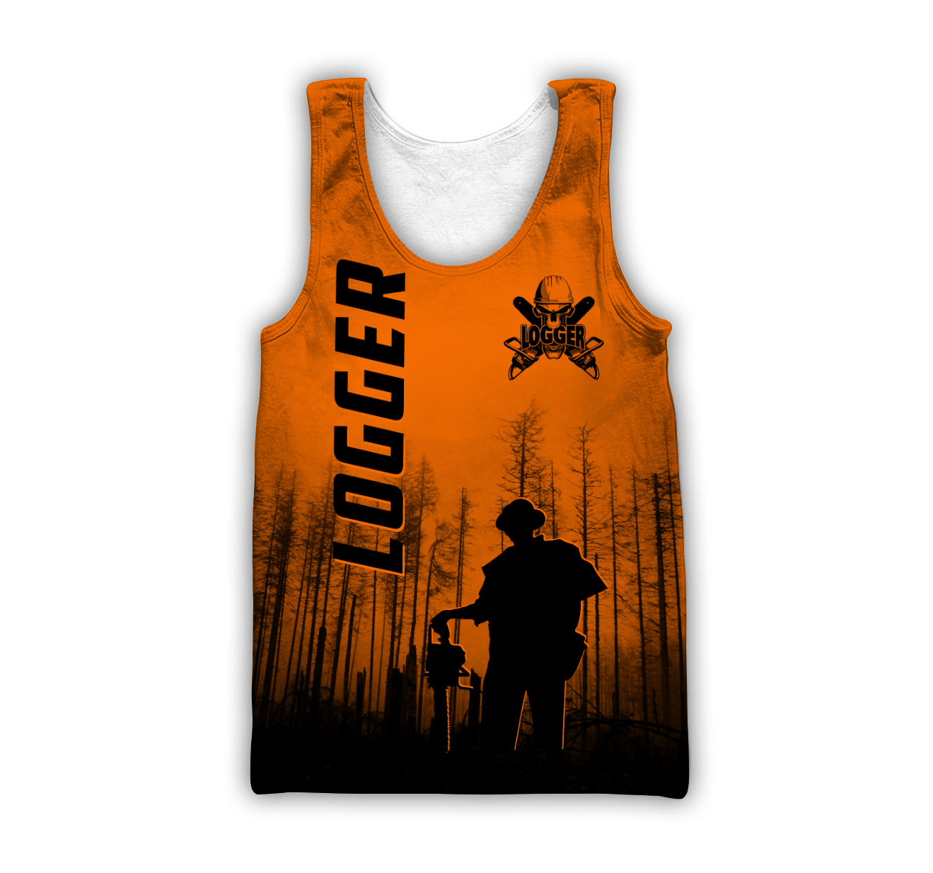 Premium Logger Man Orange Unisex Shirts DL20052017