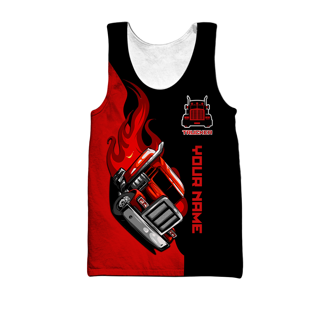 Truck Driver Customized Name 3D Unisex Shirts TNA10272004