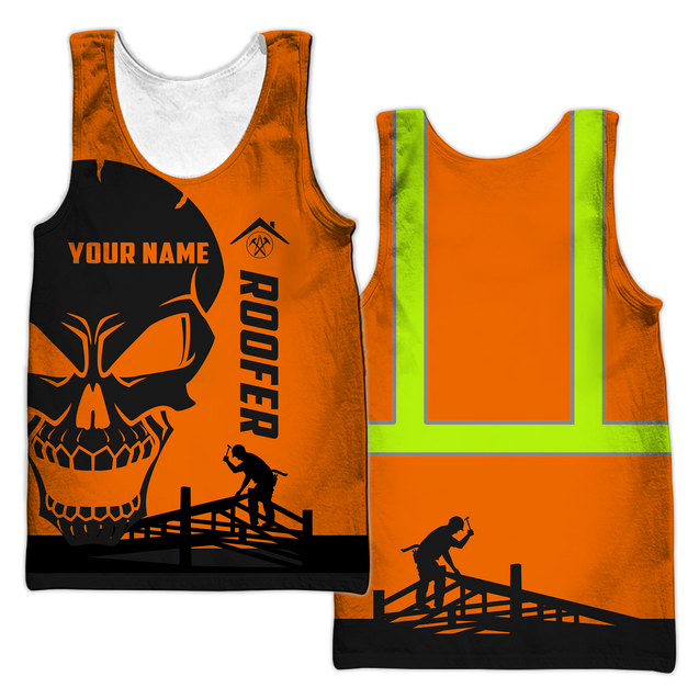 Orange Roofer Man 3D All Over Printed Shirts For Men Pi12102003