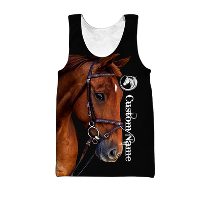 Horse Custom Name 3D All Over Printed Shirts For Men and Women TA09232001S
