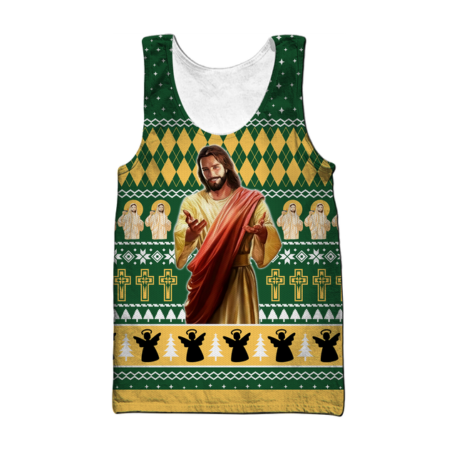 Premium Christian Jesus Catholic 3D Printed Unisex Shirts