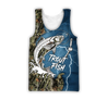 Trout Fishing blue Tattoo camo shirts for men and women TR2108202