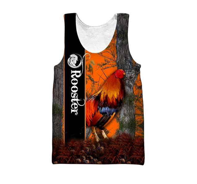 Premium Rooster 3D All Over Printed Unisex Shirts