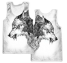 Tattoo Wolf Hoodie T Shirt For Men and Women HAC290501-NM