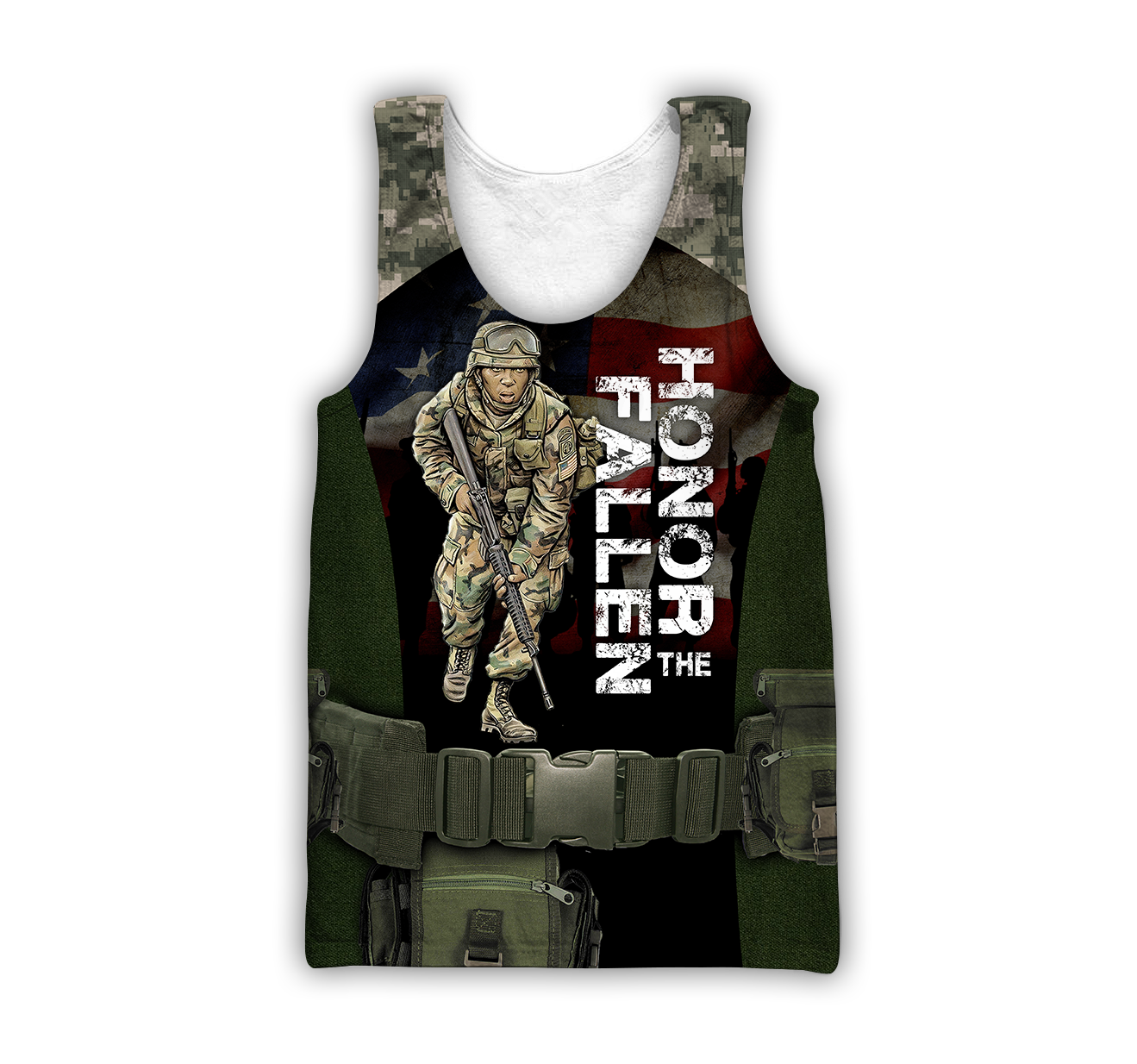 Honor The Fallen 3D All Over Printed Shirts For Men and Women TRPT1610203