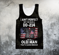 I ain't perfect but I do have a DD-214 shirts for men and women DD05202001-Apparel-Huyencass-Tank Top-S-Vibe Cosy™