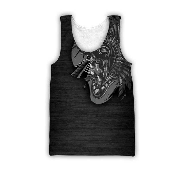 Mexico Aztec Warrior-Apparel-HP Arts-Tank Top-S-Vibe Cosy™