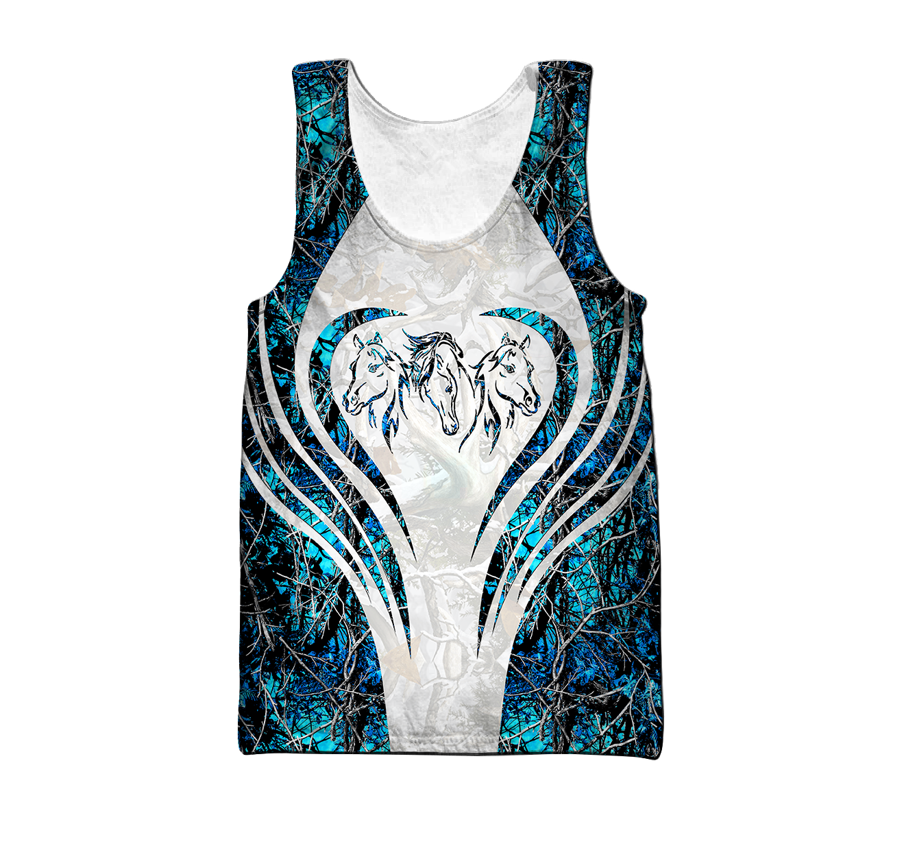 Beautiful Horse 3D All Over Printed shirt for Men and Women Pi060103-Apparel-TA-Tank Top-S-Vibe Cosy™