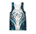 Beautiful Horse 3D All Over Printed shirt for Men and Women Pi060103-Apparel-TA-Tank Top-S-Vibe Cosy™