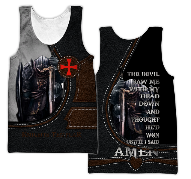 Knights Templar Sons Of God 3D all over printed for men and women PL08092004