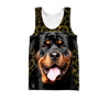 Rottweiler 3d hoodie shirt for men and women HAC280702-Apparel-HG-Men's tank top-S-Vibe Cosy™