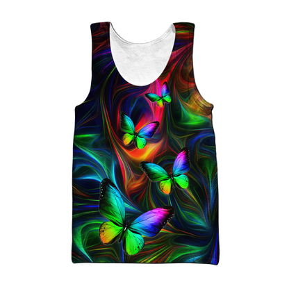 Colorful Butterfly Unisex Shirts Pi15102005