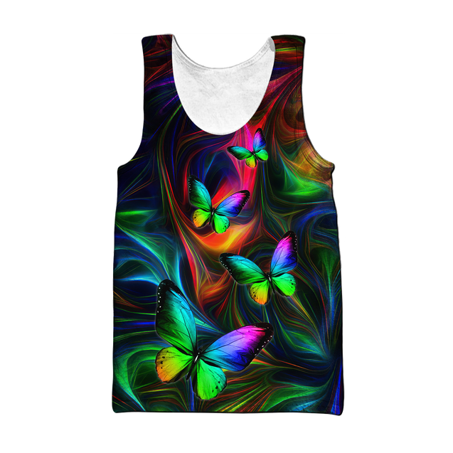 Colorful Butterfly Unisex Shirts Pi15102005