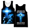 Jesus Because Of Him Heaven Knows My Name 3D All Over Printed Shirts TA09112001S