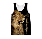 Custom Name King Lion 3D All Over Printed Unisex Shirts