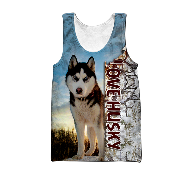 Husky 3d hoodie shirt for men and women TNA11032006