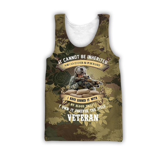 Memorial day it cannot be inherited full 3D over printed shirts TR220406-Apparel-Huyencass-Tank Top-S-Vibe Cosy™