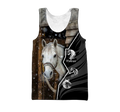 Beautiful Horse 3D All Over Printed shirt for Men and Women Pi040102-Apparel-TA-Tank Top-S-Vibe Cosy™