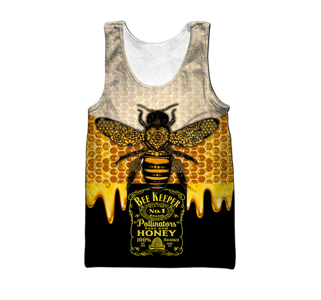 Bee Keeper All Over Printed Hoodie For Men And Women MEI