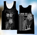 God Is My World Over Printed  Unisex Shirts