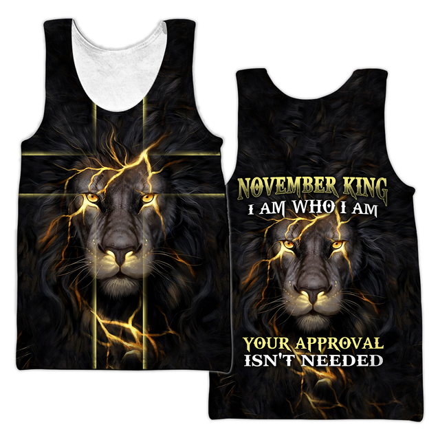 November King 3D All Over Printed Shirts Pi02102001S11