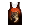 Wolf 3D All Over Print Hoodie T Shirt For Men and Women Pi04092005S