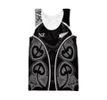 Maori ta moko tattoo rugby 3d all over printed shirt and short for man and women