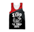 Logger Chainsaw I'm Stop When I Am Done Red Unisex Shirts