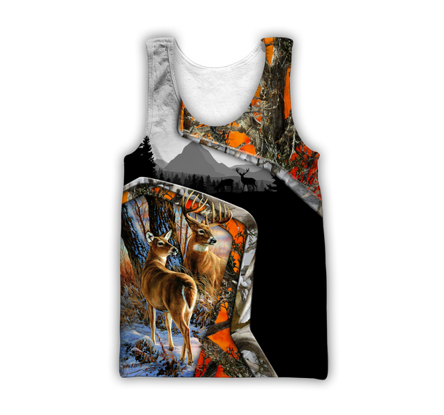 Deer Hunter 3D All Over Printed Shirts For Men LAM