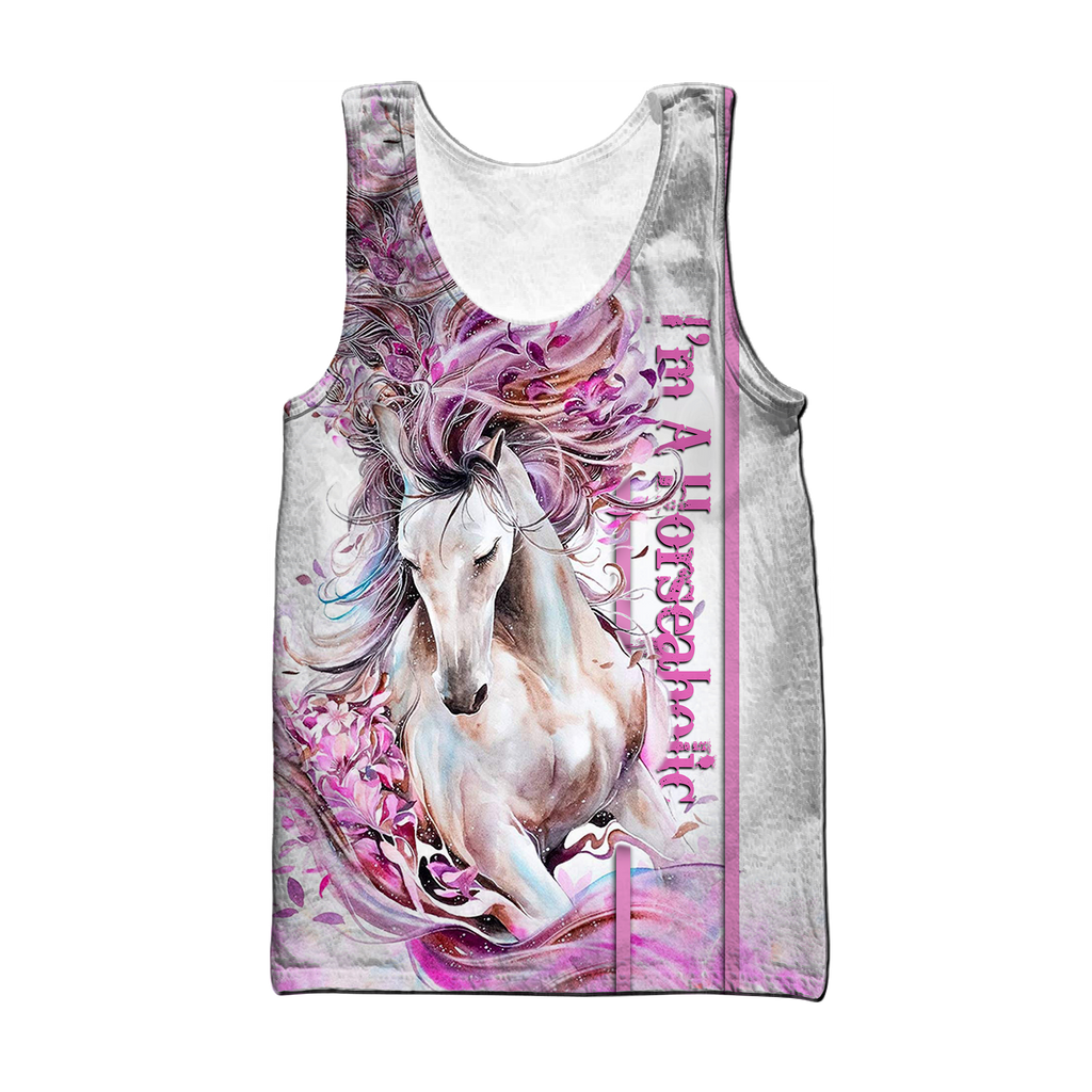 Horse Custom Name 3D All Over Printed Shirts For Men and Women Pi03102001