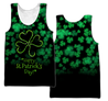 Happy St Patrick's Day Irish Hoodie T-Shirt Sweatshirt for Men and Women Pi170204-Apparel-NM-Men's tank top-S-Vibe Cosy™