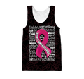 Breast cancer 3d hoodie shirt for men and women HAC200501S-Apparel-HG-Men's tank top-S-Vibe Cosy™