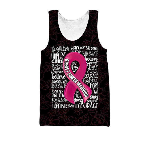 Breast cancer 3d hoodie shirt for men and women HAC200501S-Apparel-HG-Men's tank top-S-Vibe Cosy™