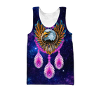 Eagle Purple Dreamcatcher Native American 3D All Over Printed Shirts VP11092002-LAM
