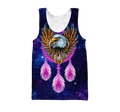 Eagle Purple Dreamcatcher Native American 3D All Over Printed Shirts VP11092002-LAM