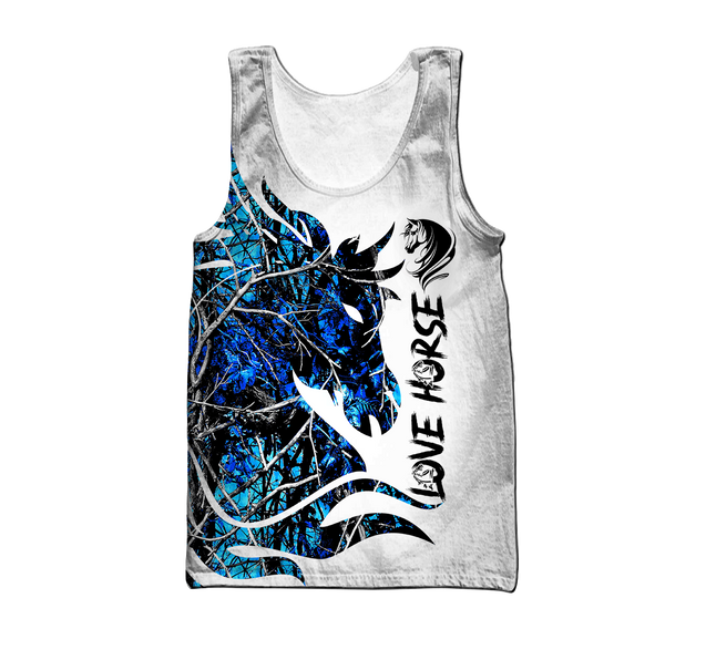 Beautiful Horse 3D All Over Printed shirt for Men and Women Pi060101-Apparel-NNK-Hoodie-S-Vibe Cosy™