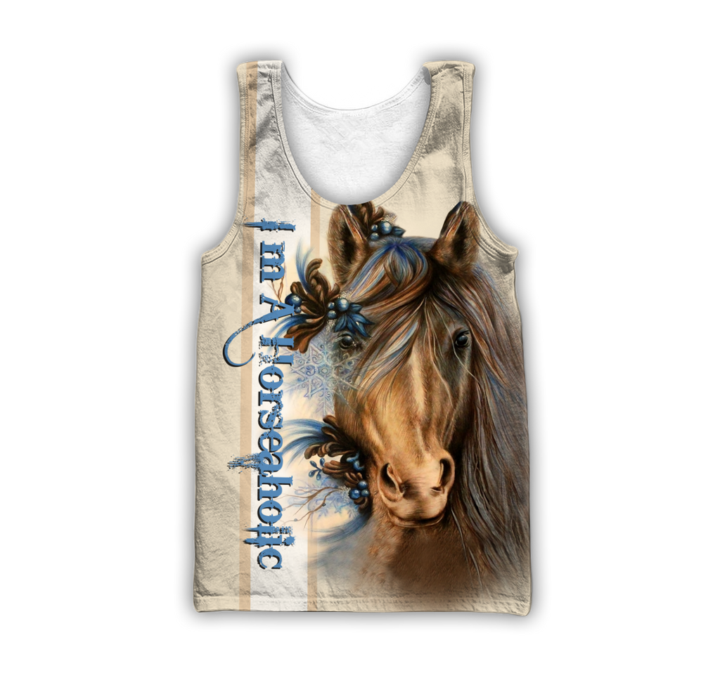 I'm A Horseaholic 3D All Over Printed Shirts TA10032002
