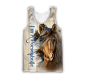 I'm A Horseaholic 3D All Over Printed Shirts TA10032002