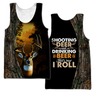 Hunting Deer and Drinking Beer 3D All Over Print Hoodie Pi17092001