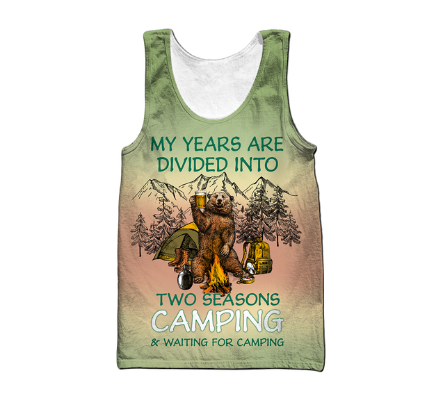 Beautiful All Over Printed Camping Hoodie For Men And Women Pi01092003-MEI